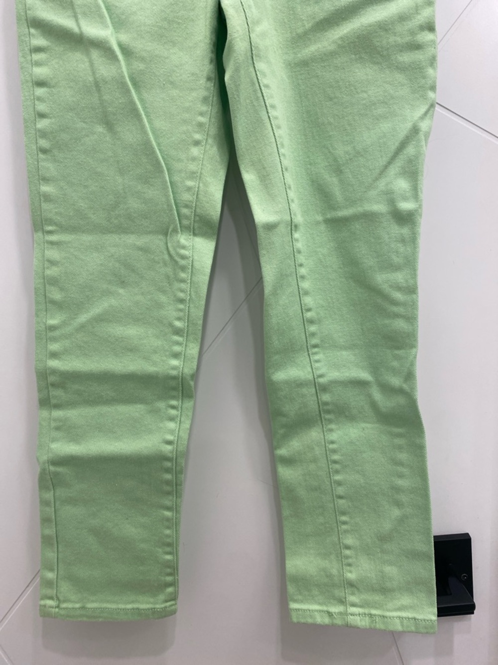Lime Green Slim Fit Pants Size 8 | Bright Spring Summer | Dopamine Dressing - Picture 7 of 11
